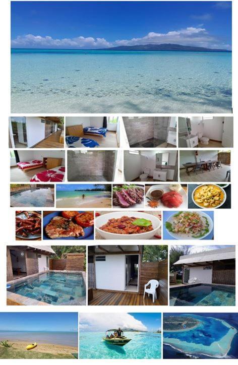 Mara'Ai Le Spot Tubuai, Chambre Triple Deluxe Mahu Sdb Privee Avec Piscine Mataura Ngoại thất bức ảnh